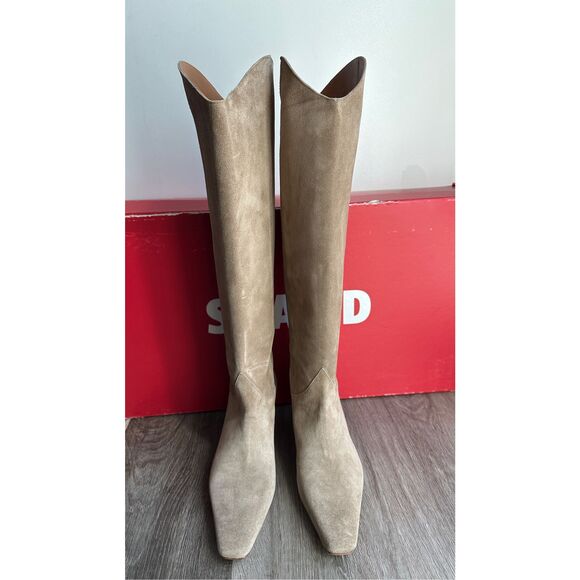 STAUD WESTERN WALLY BOOT DUNE SUEDE EU38/US8 $495 - Picture 8 of 16